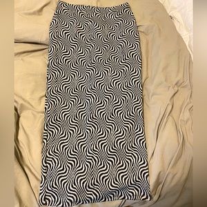 Nastygal Printed Pencil Skirt